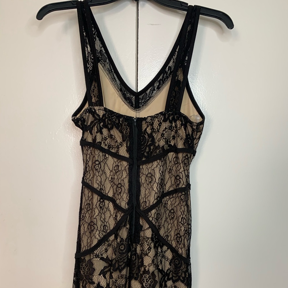 Little black lace dress